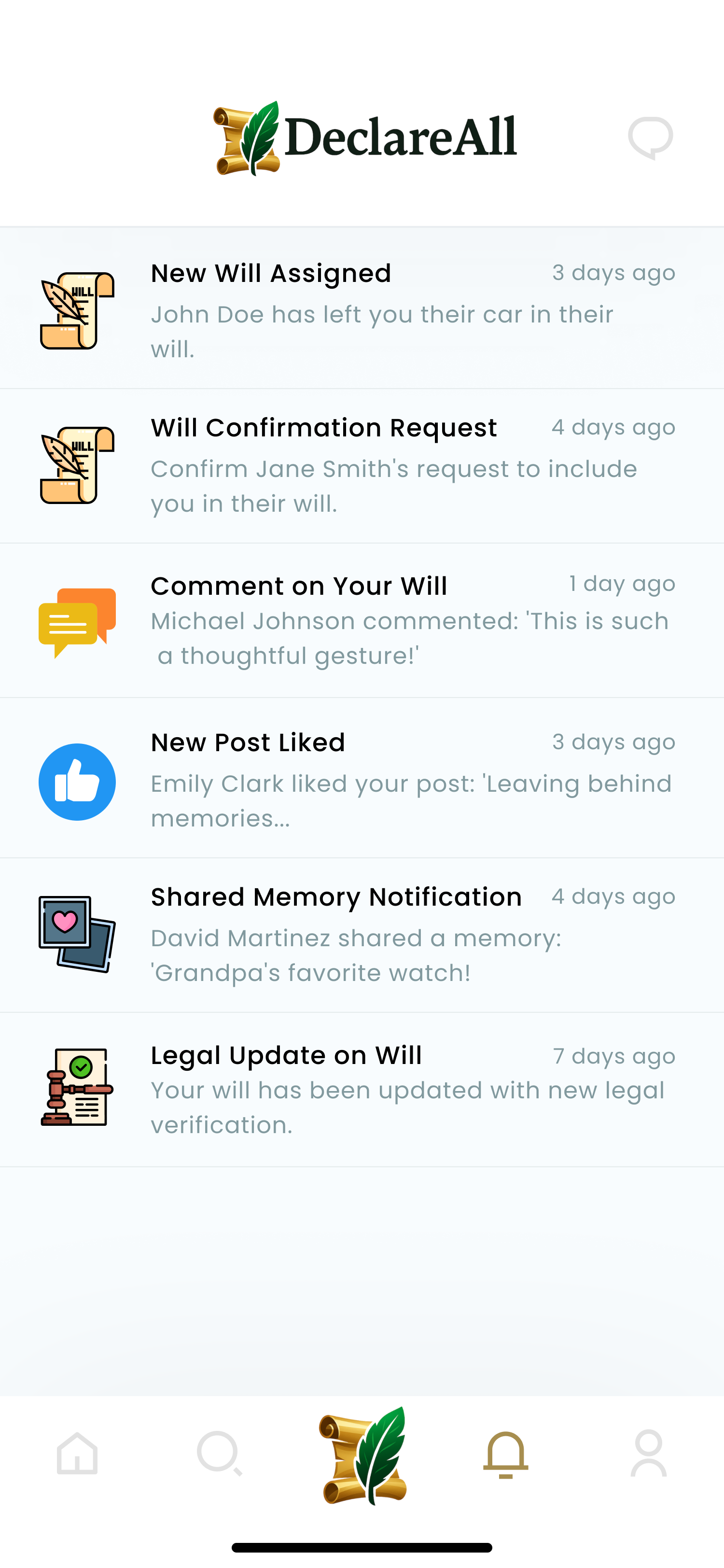 Notifications